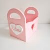Windelkörbchen mit Namen - traumhaft - baby deko - sendoro - shop - geschenk - personalisiert