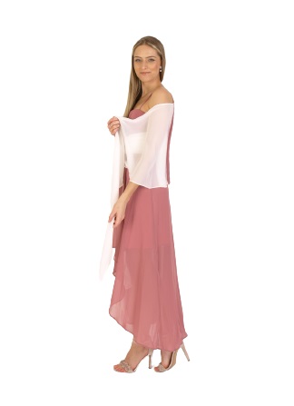 Kleid rosa weiß Sendoro Shop 3