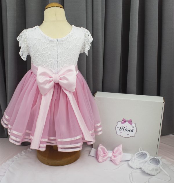 haljina gloria roza rosea sendoro shop festkleid taufkleid geburtstagskleid charlotte 2