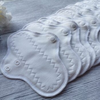stoffbinde-baumwolle sendoro-shop-handmade-weiß-slipeinlage 20 cm-fabrics-brusan-design einfarbig set