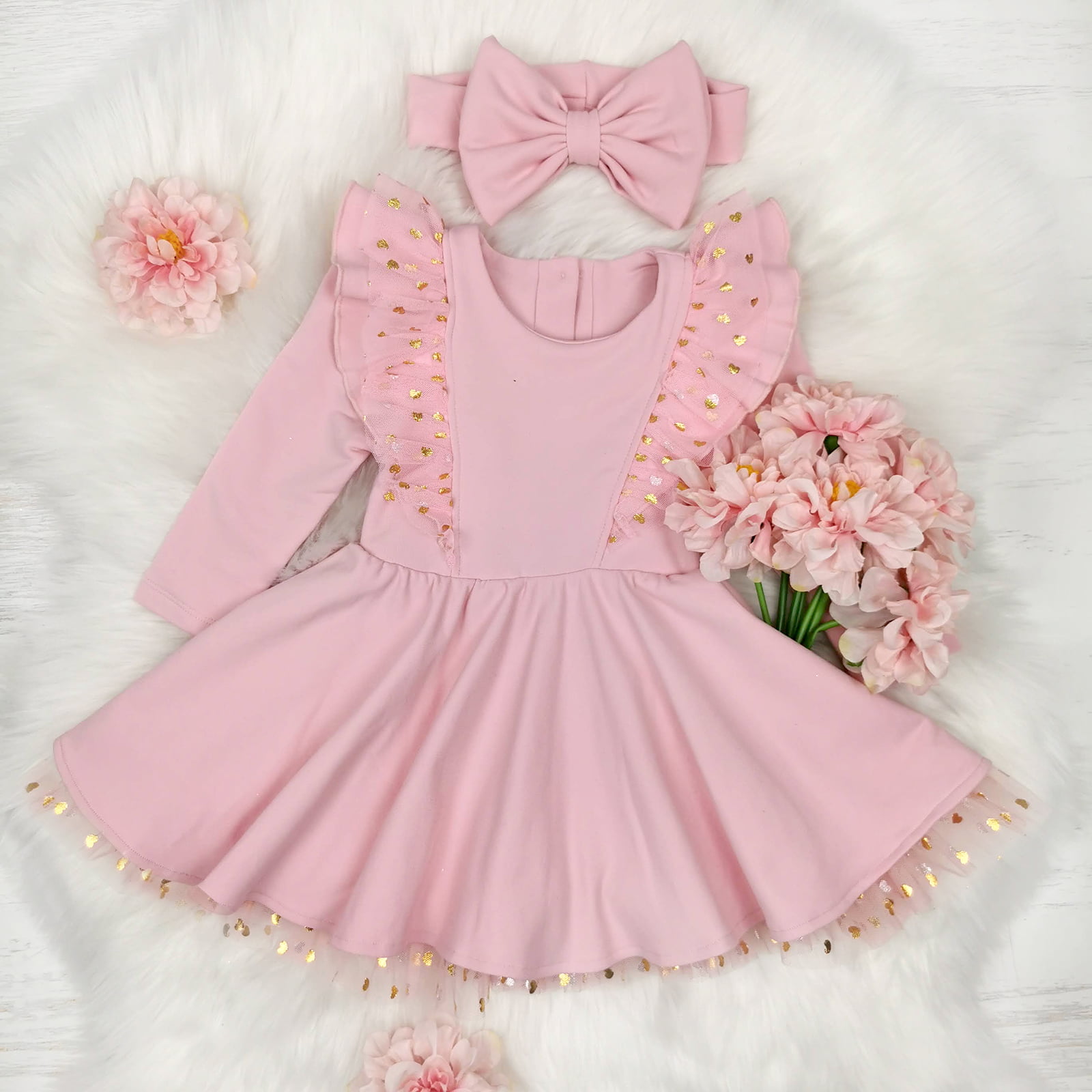 festkleid rosa geburtstagskleid rueschen sendoro shop lollipop volan-haljina-candy4