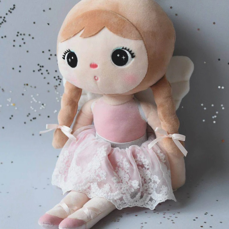stofpuppe pink angell doll mit namen personalisiert baby geschenk sendoro shop-2
