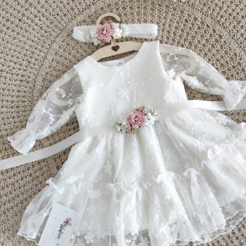 baby festkleid weiß für taufe gaja sendoro shop milulove sukienki dress baby svecane krsne haljinice
